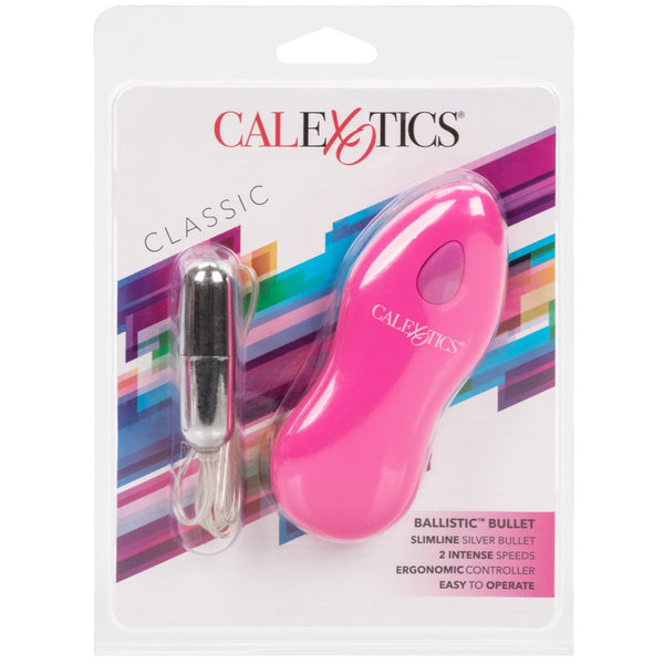 CalExotics Classic Ballistic Bullet Slimline Vibrator - Extreme Toyz Singapore - https://extremetoyz.com.sg - Sex Toys and Lingerie Online Store - Bondage Gear / Vibrators / Electrosex Toys / Wireless Remote Control Vibes / Sexy Lingerie and Role Play / BDSM / Dungeon Furnitures / Dildos and Strap Ons &nbsp;/ Anal and Prostate Massagers / Anal Douche and Cleaning Aide / Delay Sprays and Gels / Lubricants and more...