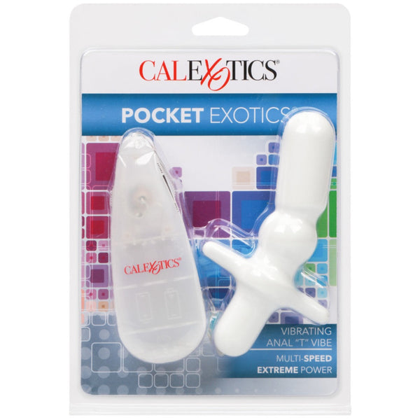 CalExotics Pocket Exotics Vibrating Anal "T" Vibe - Extreme Toyz Singapore - https://extremetoyz.com.sg - Sex Toys and Lingerie Online Store - Bondage Gear / Vibrators / Electrosex Toys / Wireless Remote Control Vibes / Sexy Lingerie and Role Play / BDSM / Dungeon Furnitures / Dildos and Strap Ons &nbsp;/ Anal and Prostate Massagers / Anal Douche and Cleaning Aide / Delay Sprays and Gels / Lubricants and more...