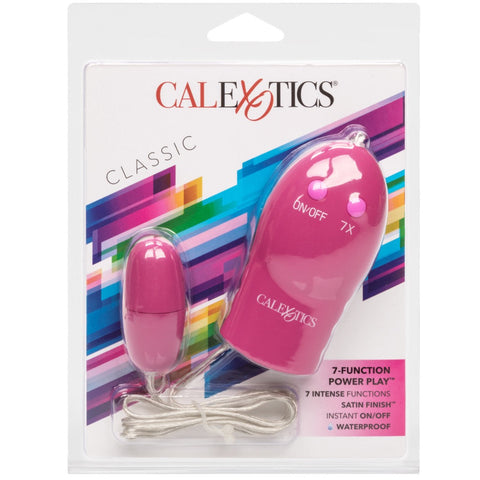 CalExotics Classic 7-Function Power Play Bullet Vibrator - Extreme Toyz Singapore - https://extremetoyz.com.sg - Sex Toys and Lingerie Online Store - Bondage Gear / Vibrators / Electrosex Toys / Wireless Remote Control Vibes / Sexy Lingerie and Role Play / BDSM / Dungeon Furnitures / Dildos and Strap Ons &nbsp;/ Anal and Prostate Massagers / Anal Douche and Cleaning Aide / Delay Sprays and Gels / Lubricants and more...