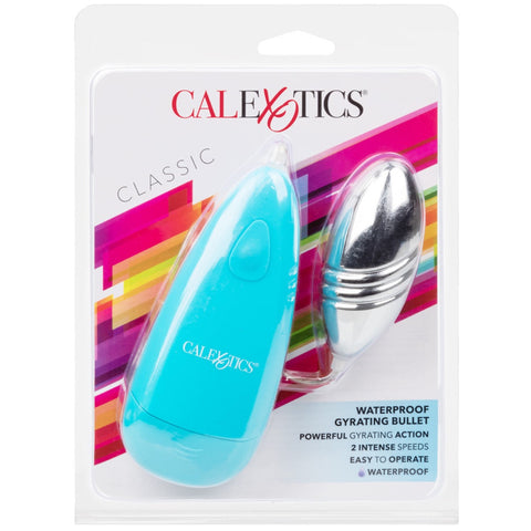 CalExotics Classic Waterproof Gyrating Bullet Vibrator - Blue - Extreme Toyz Singapore - https://extremetoyz.com.sg - Sex Toys and Lingerie Online Store - Bondage Gear / Vibrators / Electrosex Toys / Wireless Remote Control Vibes / Sexy Lingerie and Role Play / BDSM / Dungeon Furnitures / Dildos and Strap Ons &nbsp;/ Anal and Prostate Massagers / Anal Douche and Cleaning Aide / Delay Sprays and Gels / Lubricants and more...