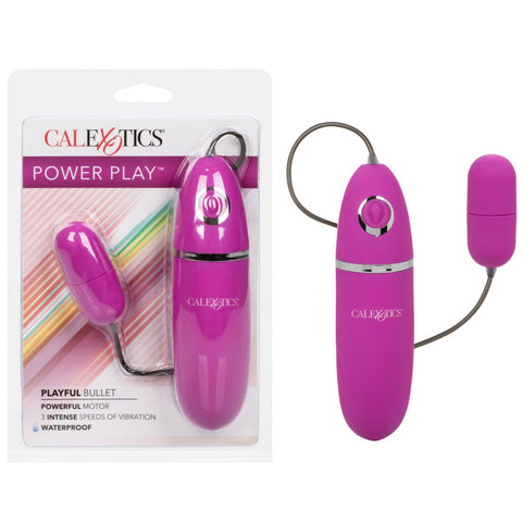 CalExoticsPower Play Playful Bullet Vibrator - Purple  - Extreme Toyz Singapore - https://extremetoyz.com.sg - Sex Toys and Lingerie Online Store - Bondage Gear / Vibrators / Electrosex Toys / Wireless Remote Control Vibes / Sexy Lingerie and Role Play / BDSM / Dungeon Furnitures / Dildos and Strap Ons &nbsp;/ Anal and Prostate Massagers / Anal Douche and Cleaning Aide / Delay Sprays and Gels / Lubricants and more...