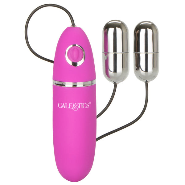 CalExotics Power Play Dual Silver Bullets Vibrator - Extreme Toyz Singapore - https://extremetoyz.com.sg - Sex Toys and Lingerie Online Store - Bondage Gear / Vibrators / Electrosex Toys / Wireless Remote Control Vibes / Sexy Lingerie and Role Play / BDSM / Dungeon Furnitures / Dildos and Strap Ons &nbsp;/ Anal and Prostate Massagers / Anal Douche and Cleaning Aide / Delay Sprays and Gels / Lubricants and more...