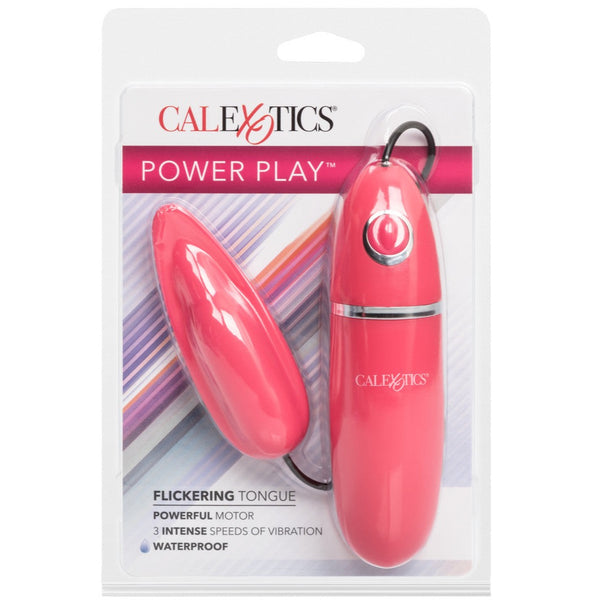 CalExotics Power Play Flickering Tongue Vibrator - Extreme Toyz Singapore - https://extremetoyz.com.sg - Sex Toys and Lingerie Online Store - Bondage Gear / Vibrators / Electrosex Toys / Wireless Remote Control Vibes / Sexy Lingerie and Role Play / BDSM / Dungeon Furnitures / Dildos and Strap Ons &nbsp;/ Anal and Prostate Massagers / Anal Douche and Cleaning Aide / Delay Sprays and Gels / Lubricants and more...