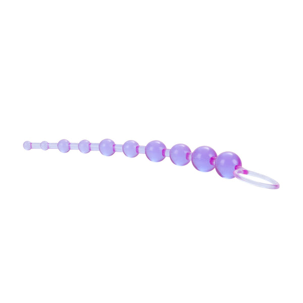 CalExotics X-10 Anal Beads - Purple - Extreme Toyz Singapore - https://extremetoyz.com.sg - Sex Toys and Lingerie Online Store - Bondage Gear / Vibrators / Electrosex Toys / Wireless Remote Control Vibes / Sexy Lingerie and Role Play / BDSM / Dungeon Furnitures / Dildos and Strap Ons &nbsp;/ Anal and Prostate Massagers / Anal Douche and Cleaning Aide / Delay Sprays and Gels / Lubricants and more...