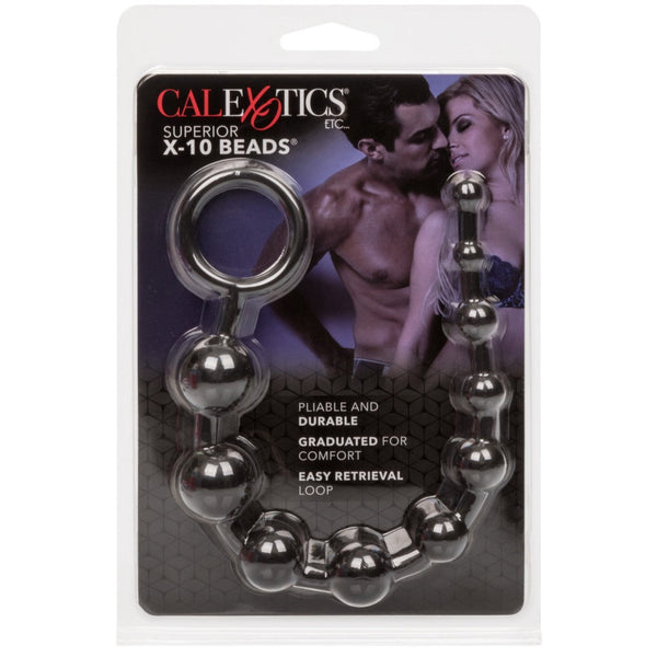 CalExotics Superior X-10 Beads - Extreme Toyz Singapore - https://extremetoyz.com.sg - Sex Toys and Lingerie Online Store - Bondage Gear / Vibrators / Electrosex Toys / Wireless Remote Control Vibes / Sexy Lingerie and Role Play / BDSM / Dungeon Furnitures / Dildos and Strap Ons &nbsp;/ Anal and Prostate Massagers / Anal Douche and Cleaning Aide / Delay Sprays and Gels / Lubricants and more...