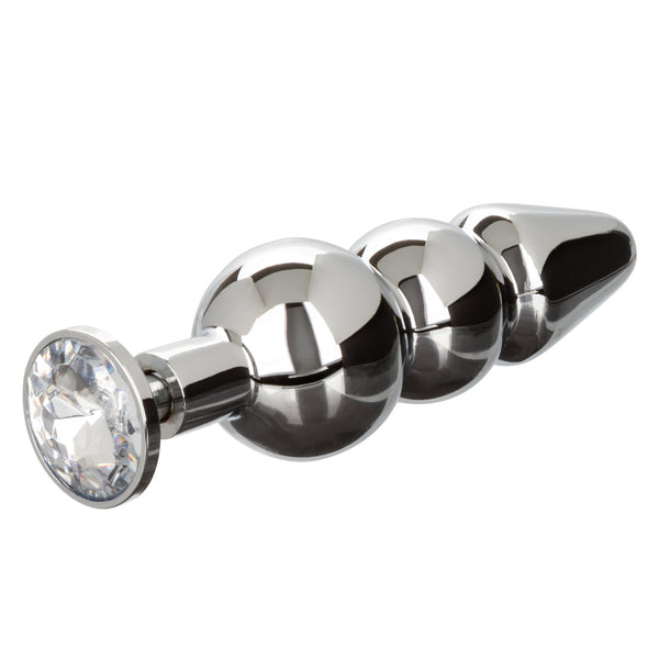 CalExotics Star Fucker Beaded Plug with Silicone Dual Cock Ring - Extreme Toyz Singapore - https://extremetoyz.com.sg - Sex Toys and Lingerie Online Store - Bondage Gear / Vibrators / Electrosex Toys / Wireless Remote Control Vibes / Sexy Lingerie and Role Play / BDSM / Dungeon Furnitures / Dildos and Strap Ons &nbsp;/ Anal and Prostate Massagers / Anal Douche and Cleaning Aide / Delay Sprays and Gels / Lubricants and more...