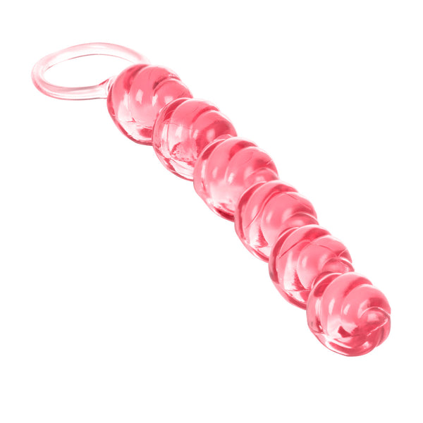 CalExotics Swirl Pleasure Beads - Pink - Extreme Toyz Singapore - https://extremetoyz.com.sg - Sex Toys and Lingerie Online Store - Bondage Gear / Vibrators / Electrosex Toys / Wireless Remote Control Vibes / Sexy Lingerie and Role Play / BDSM / Dungeon Furnitures / Dildos and Strap Ons &nbsp;/ Anal and Prostate Massagers / Anal Douche and Cleaning Aide / Delay Sprays and Gels / Lubricants and more...