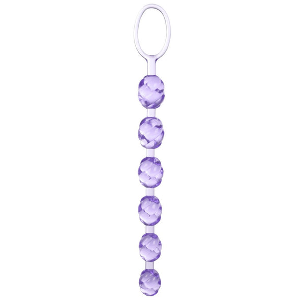 CalExotics Swirl Pleasure Beads - Purple - Extreme Toyz Singapore - https://extremetoyz.com.sg - Sex Toys and Lingerie Online Store - Bondage Gear / Vibrators / Electrosex Toys / Wireless Remote Control Vibes / Sexy Lingerie and Role Play / BDSM / Dungeon Furnitures / Dildos and Strap Ons &nbsp;/ Anal and Prostate Massagers / Anal Douche and Cleaning Aide / Delay Sprays and Gels / Lubricants and more...