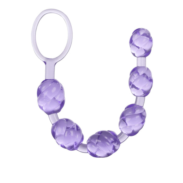 CalExotics Swirl Pleasure Beads - Purple - Extreme Toyz Singapore - https://extremetoyz.com.sg - Sex Toys and Lingerie Online Store - Bondage Gear / Vibrators / Electrosex Toys / Wireless Remote Control Vibes / Sexy Lingerie and Role Play / BDSM / Dungeon Furnitures / Dildos and Strap Ons &nbsp;/ Anal and Prostate Massagers / Anal Douche and Cleaning Aide / Delay Sprays and Gels / Lubricants and more...