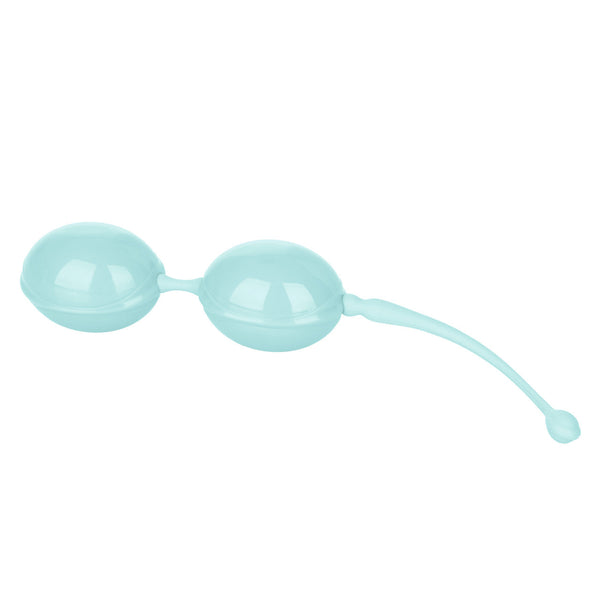 CalExotics Kegel Collection Weighted Kegel Balls - Teal - Extreme Toyz Singapore - https://extremetoyz.com.sg - Sex Toys and Lingerie Online Store - Bondage Gear / Vibrators / Electrosex Toys / Wireless Remote Control Vibes / Sexy Lingerie and Role Play / BDSM / Dungeon Furnitures / Dildos and Strap Ons &nbsp;/ Anal and Prostate Massagers / Anal Douche and Cleaning Aide / Delay Sprays and Gels / Lubricants and more...