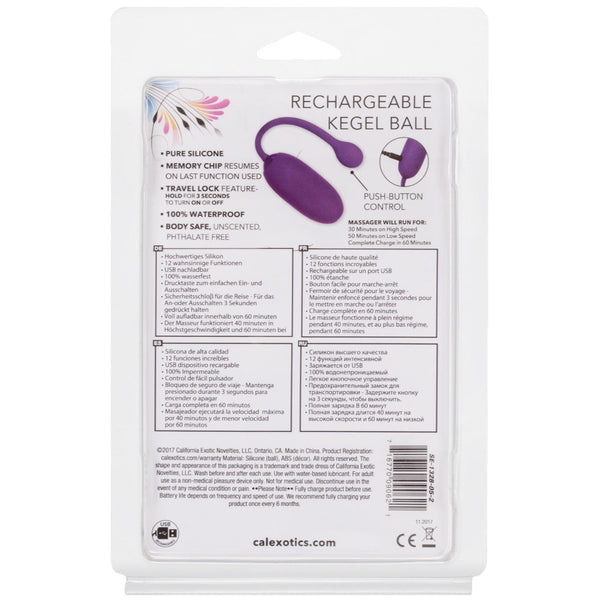 CalExotics Rechargeable Kegel Ball Starter - Extreme Toyz Singapore - https://extremetoyz.com.sg - Sex Toys and Lingerie Online Store - Bondage Gear / Vibrators / Electrosex Toys / Wireless Remote Control Vibes / Sexy Lingerie and Role Play / BDSM / Dungeon Furnitures / Dildos and Strap Ons &nbsp;/ Anal and Prostate Massagers / Anal Douche and Cleaning Aide / Delay Sprays and Gels / Lubricants and more...