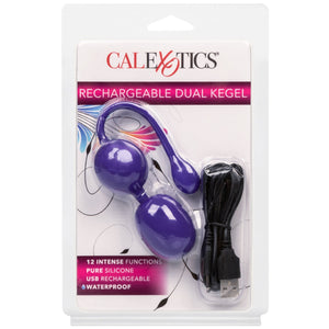 CalExotics Rechargeable Dual Kegel - Extreme Toyz Singapore - https://extremetoyz.com.sg - Sex Toys and Lingerie Online Store - Bondage Gear / Vibrators / Electrosex Toys / Wireless Remote Control Vibes / Sexy Lingerie and Role Play / BDSM / Dungeon Furnitures / Dildos and Strap Ons &nbsp;/ Anal and Prostate Massagers / Anal Douche and Cleaning Aide / Delay Sprays and Gels / Lubricants and more...