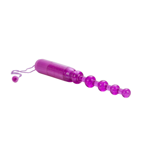 CalExotics Waterproof Vibrating Pleasure Beads - Purple - Extreme Toyz Singapore - https://extremetoyz.com.sg - Sex Toys and Lingerie Online Store - Bondage Gear / Vibrators / Electrosex Toys / Wireless Remote Control Vibes / Sexy Lingerie and Role Play / BDSM / Dungeon Furnitures / Dildos and Strap Ons &nbsp;/ Anal and Prostate Massagers / Anal Douche and Cleaning Aide / Delay Sprays and Gels / Lubricants and more...