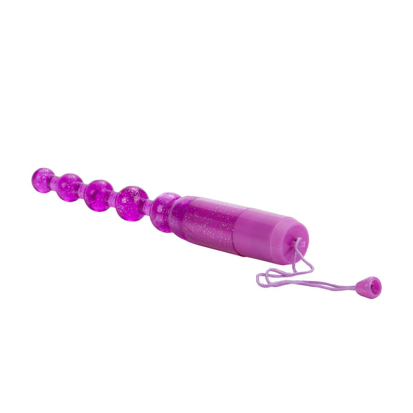 CalExotics Waterproof Vibrating Pleasure Beads - Purple - Extreme Toyz Singapore - https://extremetoyz.com.sg - Sex Toys and Lingerie Online Store - Bondage Gear / Vibrators / Electrosex Toys / Wireless Remote Control Vibes / Sexy Lingerie and Role Play / BDSM / Dungeon Furnitures / Dildos and Strap Ons &nbsp;/ Anal and Prostate Massagers / Anal Douche and Cleaning Aide / Delay Sprays and Gels / Lubricants and more...