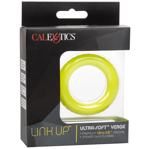 CalExotics Link Up Ultra-Soft Edge Silicone Cock Ring - Extreme Toyz Singapore - https://extremetoyz.com.sg - Sex Toys and Lingerie Online Store - Bondage Gear / Vibrators / Electrosex Toys / Wireless Remote Control Vibes / Sexy Lingerie and Role Play / BDSM / Dungeon Furnitures / Dildos and Strap Ons &nbsp;/ Anal and Prostate Massagers / Anal Douche and Cleaning Aide / Delay Sprays and Gels / Lubricants and more...