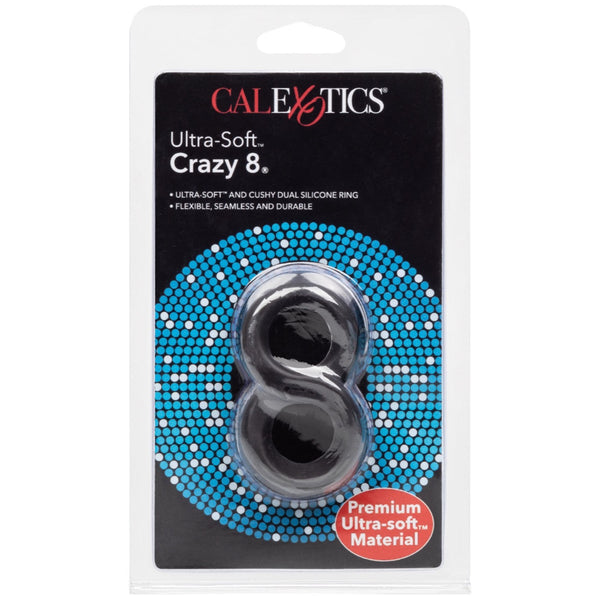 CalExotics Rings! Ultra-Soft Crazy 8 Dual Silicone Ring - Extreme Toyz Singapore - https://extremetoyz.com.sg - Sex Toys and Lingerie Online Store - Bondage Gear / Vibrators / Electrosex Toys / Wireless Remote Control Vibes / Sexy Lingerie and Role Play / BDSM / Dungeon Furnitures / Dildos and Strap Ons &nbsp;/ Anal and Prostate Massagers / Anal Douche and Cleaning Aide / Delay Sprays and Gels / Lubricants and more...