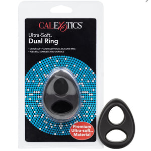 CalExotics Rings! Ultra-Soft Silicone Dual Ring - Extreme Toyz Singapore - https://extremetoyz.com.sg - Sex Toys and Lingerie Online Store - Bondage Gear / Vibrators / Electrosex Toys / Wireless Remote Control Vibes / Sexy Lingerie and Role Play / BDSM / Dungeon Furnitures / Dildos and Strap Ons &nbsp;/ Anal and Prostate Massagers / Anal Douche and Cleaning Aide / Delay Sprays and Gels / Lubricants and more...