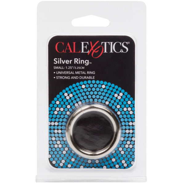 CalExotics Rings! Silver Ring - Small - Extreme Toyz Singapore - https://extremetoyz.com.sg - Sex Toys and Lingerie Online Store - Bondage Gear / Vibrators / Electrosex Toys / Wireless Remote Control Vibes / Sexy Lingerie and Role Play / BDSM / Dungeon Furnitures / Dildos and Strap Ons &nbsp;/ Anal and Prostate Massagers / Anal Douche and Cleaning Aide / Delay Sprays and Gels / Lubricants and more...