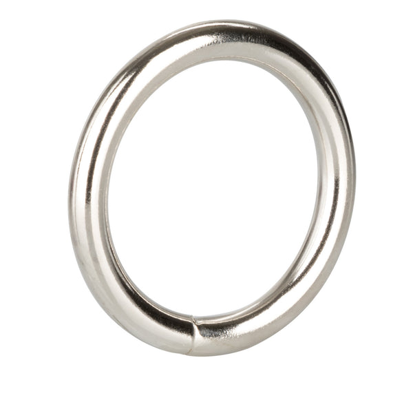 CalExotics Silver Ring - Medium - Extreme Toyz Singapore - https://extremetoyz.com.sg - Sex Toys and Lingerie Online Store - Bondage Gear / Vibrators / Electrosex Toys / Wireless Remote Control Vibes / Sexy Lingerie and Role Play / BDSM / Dungeon Furnitures / Dildos and Strap Ons / Anal and Prostate Massagers / Anal Douche and Cleaning Aide / Delay Sprays and Gels / Lubricants and more...