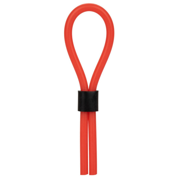 CalExotics Rings! Silicone Stud Lasso - Red - Extreme Toyz Singapore - https://extremetoyz.com.sg - Sex Toys and Lingerie Online Store - Bondage Gear / Vibrators / Electrosex Toys / Wireless Remote Control Vibes / Sexy Lingerie and Role Play / BDSM / Dungeon Furnitures / Dildos and Strap Ons &nbsp;/ Anal and Prostate Massagers / Anal Douche and Cleaning Aide / Delay Sprays and Gels / Lubricants and more...