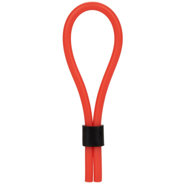 CalExotics Rings! Silicone Stud Lasso - Red - Extreme Toyz Singapore - https://extremetoyz.com.sg - Sex Toys and Lingerie Online Store - Bondage Gear / Vibrators / Electrosex Toys / Wireless Remote Control Vibes / Sexy Lingerie and Role Play / BDSM / Dungeon Furnitures / Dildos and Strap Ons &nbsp;/ Anal and Prostate Massagers / Anal Douche and Cleaning Aide / Delay Sprays and Gels / Lubricants and more...