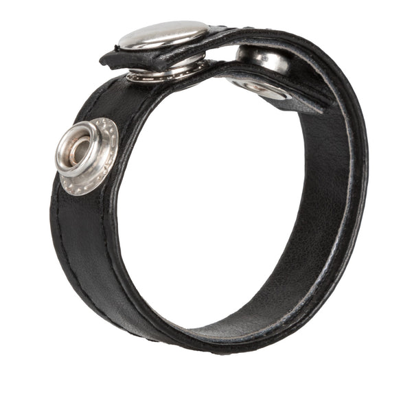 CalExotics Rings! Leather 3-Snap Ring - Extreme Toyz Singapore - https://extremetoyz.com.sg - Sex Toys and Lingerie Online Store - Bondage Gear / Vibrators / Electrosex Toys / Wireless Remote Control Vibes / Sexy Lingerie and Role Play / BDSM / Dungeon Furnitures / Dildos and Strap Ons &nbsp;/ Anal and Prostate Massagers / Anal Douche and Cleaning Aide / Delay Sprays and Gels / Lubricants and more...