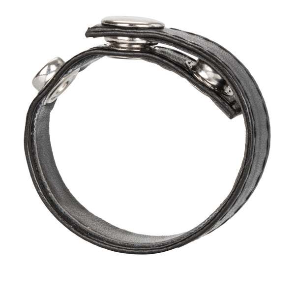 CalExotics Rings! Leather 3-Snap Ring - Extreme Toyz Singapore - https://extremetoyz.com.sg - Sex Toys and Lingerie Online Store - Bondage Gear / Vibrators / Electrosex Toys / Wireless Remote Control Vibes / Sexy Lingerie and Role Play / BDSM / Dungeon Furnitures / Dildos and Strap Ons &nbsp;/ Anal and Prostate Massagers / Anal Douche and Cleaning Aide / Delay Sprays and Gels / Lubricants and more...