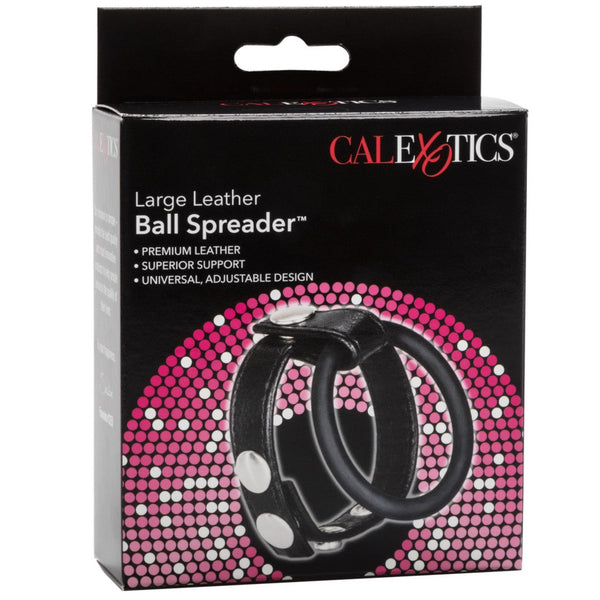 CalExotics Rings! Large Leather Ball Spreader - Extreme Toyz Singapore - https://extremetoyz.com.sg - Sex Toys and Lingerie Online Store - Bondage Gear / Vibrators / Electrosex Toys / Wireless Remote Control Vibes / Sexy Lingerie and Role Play / BDSM / Dungeon Furnitures / Dildos and Strap Ons &nbsp;/ Anal and Prostate Massagers / Anal Douche and Cleaning Aide / Delay Sprays and Gels / Lubricants and more...