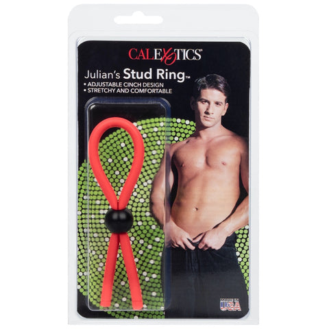 CalExotics Julian's Stud Adjustable Cock Ring - Extreme Toyz Singapore - https://extremetoyz.com.sg - Sex Toys and Lingerie Online Store