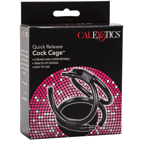 CalExotics Rings! Quick Release Cock Cage - Extreme Toyz Singapore - https://extremetoyz.com.sg - Sex Toys and Lingerie Online Store - Bondage Gear / Vibrators / Electrosex Toys / Wireless Remote Control Vibes / Sexy Lingerie and Role Play / BDSM / Dungeon Furnitures / Dildos and Strap Ons &nbsp;/ Anal and Prostate Massagers / Anal Douche and Cleaning Aide / Delay Sprays and Gels / Lubricants and more...