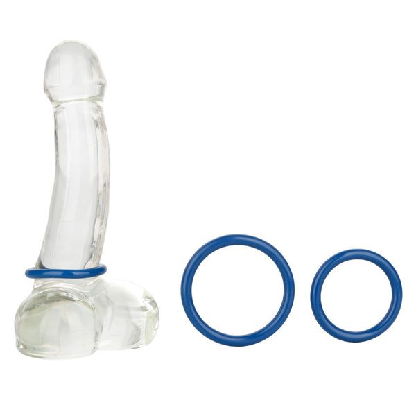 CalExotics Rings! Tri-Rings Set - Blue - Extreme Toyz Singapore - https://extremetoyz.com.sg - Sex Toys and Lingerie Online Store - Bondage Gear / Vibrators / Electrosex Toys / Wireless Remote Control Vibes / Sexy Lingerie and Role Play / BDSM / Dungeon Furnitures / Dildos and Strap Ons &nbsp;/ Anal and Prostate Massagers / Anal Douche and Cleaning Aide / Delay Sprays and Gels / Lubricants and more...