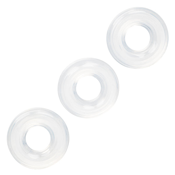 CalExotics Rings! Set of 3 Silicone Stacker Rings - Extreme Toyz Singapore - https://extremetoyz.com.sg - Sex Toys and Lingerie Online Store - Bondage Gear / Vibrators / Electrosex Toys / Wireless Remote Control Vibes / Sexy Lingerie and Role Play / BDSM / Dungeon Furnitures / Dildos and Strap Ons &nbsp;/ Anal and Prostate Massagers / Anal Douche and Cleaning Aide / Delay Sprays and Gels / Lubricants and more...