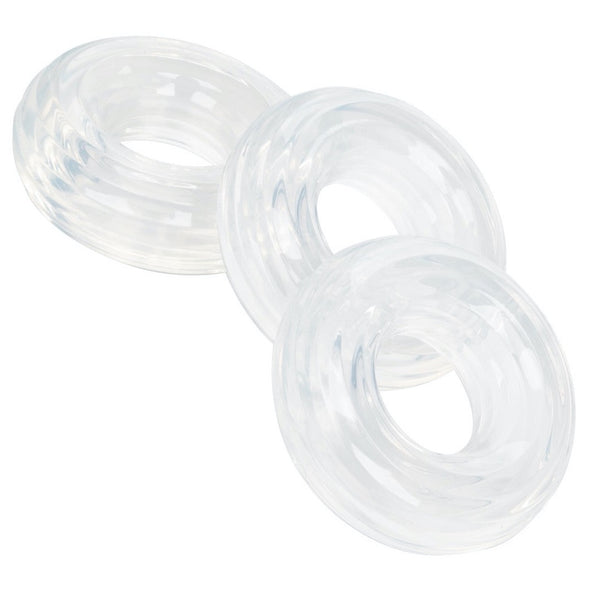 CalExotics Rings! Set of 3 Silicone Stacker Rings - Extreme Toyz Singapore - https://extremetoyz.com.sg - Sex Toys and Lingerie Online Store - Bondage Gear / Vibrators / Electrosex Toys / Wireless Remote Control Vibes / Sexy Lingerie and Role Play / BDSM / Dungeon Furnitures / Dildos and Strap Ons &nbsp;/ Anal and Prostate Massagers / Anal Douche and Cleaning Aide / Delay Sprays and Gels / Lubricants and more...