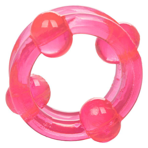 CalExotics Rings! Island Rings Double Stacker - Pink - Extreme Toyz Singapore - https://extremetoyz.com.sg - Sex Toys and Lingerie Online Store - Bondage Gear / Vibrators / Electrosex Toys / Wireless Remote Control Vibes / Sexy Lingerie and Role Play / BDSM / Dungeon Furnitures / Dildos and Strap Ons &nbsp;/ Anal and Prostate Massagers / Anal Douche and Cleaning Aide / Delay Sprays and Gels / Lubricants and more...