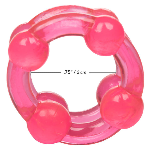 CalExotics Rings! Island Rings Double Stacker - Pink - Extreme Toyz Singapore - https://extremetoyz.com.sg - Sex Toys and Lingerie Online Store - Bondage Gear / Vibrators / Electrosex Toys / Wireless Remote Control Vibes / Sexy Lingerie and Role Play / BDSM / Dungeon Furnitures / Dildos and Strap Ons &nbsp;/ Anal and Prostate Massagers / Anal Douche and Cleaning Aide / Delay Sprays and Gels / Lubricants and more...