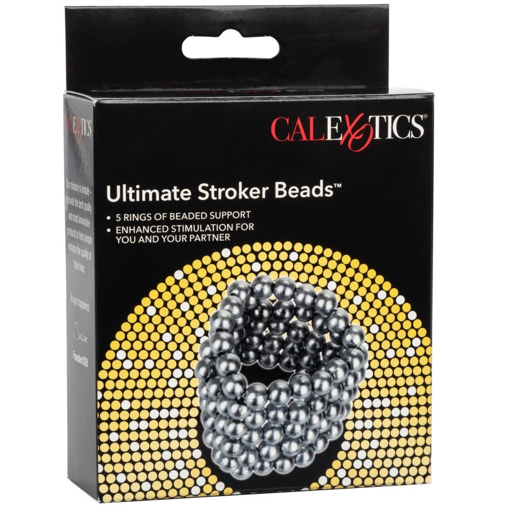 CalExotics Ultimate Stroker Beads Cock Ring - Extreme Toyz Singapore - https://extremetoyz.com.sg - Sex Toys and Lingerie Online Store - Bondage Gear / Vibrators / Electrosex Toys / Wireless Remote Control Vibes / Sexy Lingerie and Role Play / BDSM / Dungeon Furnitures / Dildos and Strap Ons  / Anal and Prostate Massagers / Anal Douche and Cleaning Aide / Delay Sprays and Gels / Lubricants and more...