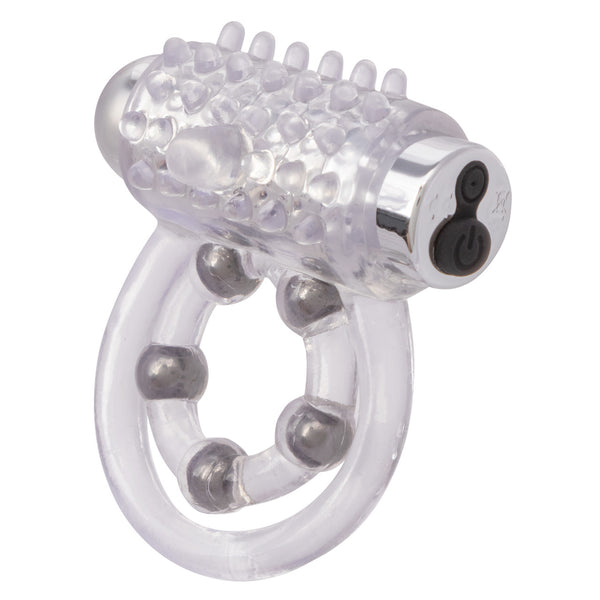 Couple's Enhancers 5 Bead Maximus Rechargeable Vibrating Cock Ring