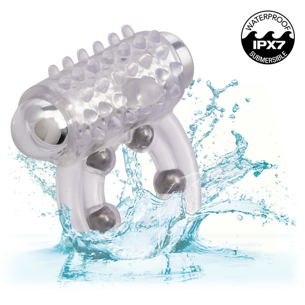 Couple's Enhancers 5 Bead Maximus Rechargeable Vibrating Cock Ring