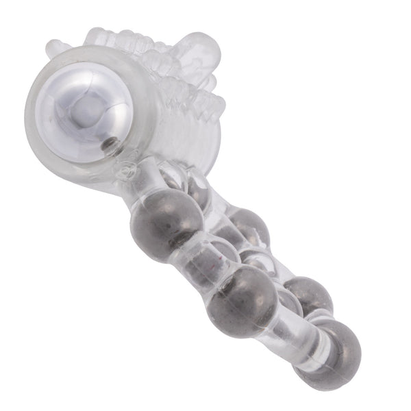 Couple's Enhancers 10 Bead Maximus Rechargeable Vibrating Cock Ring