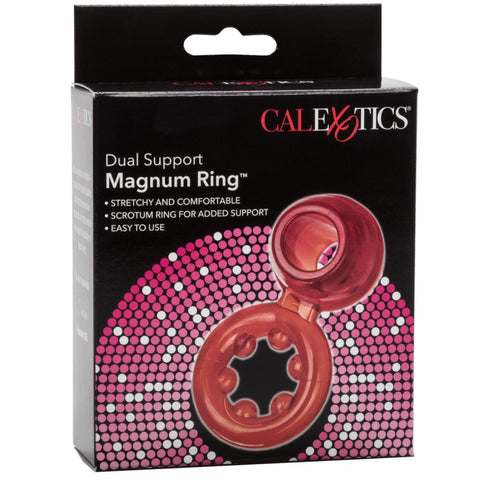 CalExotics Rings! Dual Support Magnum Ring - Extreme Toyz Singapore - https://extremetoyz.com.sg - Sex Toys and Lingerie Online Store - Bondage Gear / Vibrators / Electrosex Toys / Wireless Remote Control Vibes / Sexy Lingerie and Role Play / BDSM / Dungeon Furnitures / Dildos and Strap Ons &nbsp;/ Anal and Prostate Massagers / Anal Douche and Cleaning Aide / Delay Sprays and Gels / Lubricants and more...