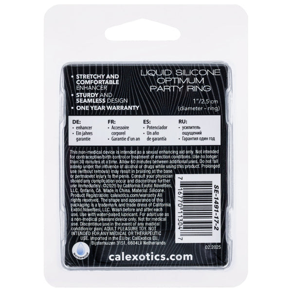 Alpha Liquid Silicone Optimum Party Ring