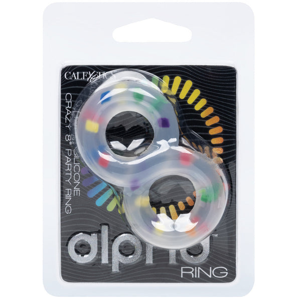 Alpha Liquid Silicone Crazy 8 Party Ring