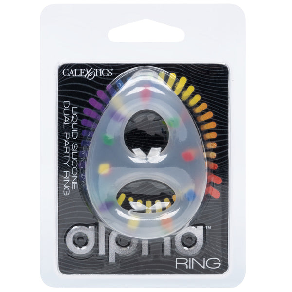 Alpha Liquid Silicone Dual Party Ring
