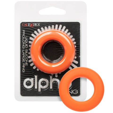 CalExotics Alpha Liquid Silicone Prolong Large Ring - Extreme Toyz Singapore - https://extremetoyz.com.sg - Sex Toys and Lingerie Online Store - Bondage Gear / Vibrators / Electrosex Toys / Wireless Remote Control Vibes / Sexy Lingerie and Role Play / BDSM / Dungeon Furnitures / Dildos and Strap Ons &nbsp;/ Anal and Prostate Massagers / Anal Douche and Cleaning Aide / Delay Sprays and Gels / Lubricants and more...