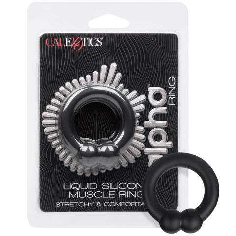 CalExotics Alpha Liquid Silicone Muscle Ring - Extreme Toyz Singapore - https://extremetoyz.com.sg - Sex Toys and Lingerie Online Store - Bondage Gear / Vibrators / Electrosex Toys / Wireless Remote Control Vibes / Sexy Lingerie and Role Play / BDSM / Dungeon Furnitures / Dildos and Strap Ons &nbsp;/ Anal and Prostate Massagers / Anal Douche and Cleaning Aide / Delay Sprays and Gels / Lubricants and more...