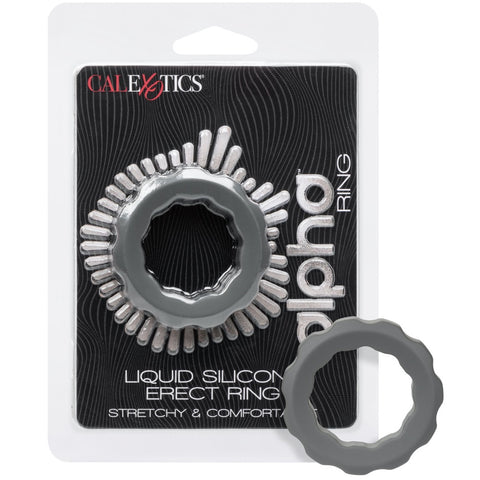 CalExotics Alpha Liquid Silicone Erect Ring - Extreme Toyz Singapore - https://extremetoyz.com.sg - Sex Toys and Lingerie Online Store - Bondage Gear / Vibrators / Electrosex Toys / Wireless Remote Control Vibes / Sexy Lingerie and Role Play / BDSM / Dungeon Furnitures / Dildos and Strap Ons &nbsp;/ Anal and Prostate Massagers / Anal Douche and Cleaning Aide / Delay Sprays and Gels / Lubricants and more...