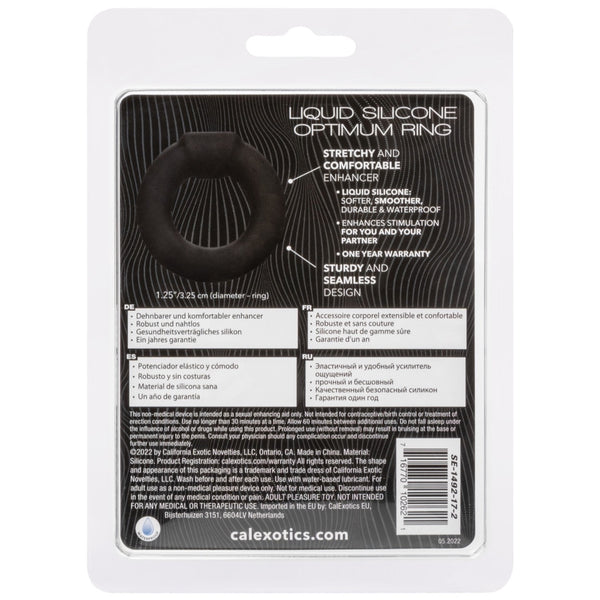 CalExotics Alpha Liquid Silicone Optimum Ring - Extreme Toyz Singapore - https://extremetoyz.com.sg - Sex Toys and Lingerie Online Store - Bondage Gear / Vibrators / Electrosex Toys / Wireless Remote Control Vibes / Sexy Lingerie and Role Play / BDSM / Dungeon Furnitures / Dildos and Strap Ons &nbsp;/ Anal and Prostate Massagers / Anal Douche and Cleaning Aide / Delay Sprays and Gels / Lubricants and more...