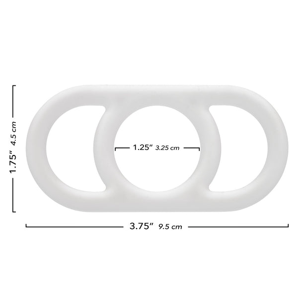 Alpha Liquid Silicone Commander Ring - Natural