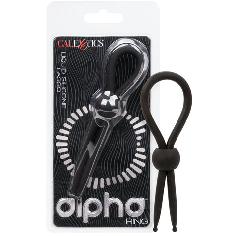 Alpha Liquid Silicone Lasso - Black