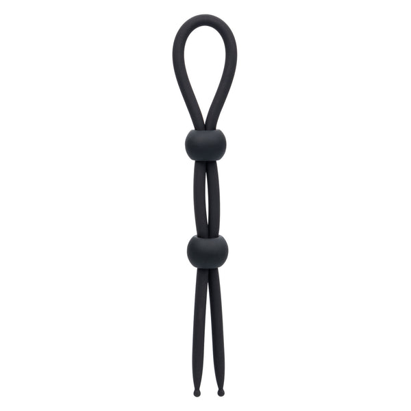Alpha Liquid Silicone Dual Lasso - Black
